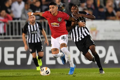 Marcos Rojo es el argentino que más partidos jugó en Manchester United