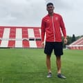 Finalmente, Estudiantes presentó a Rojo, que jugará el Clausura y la Copa Libertadores