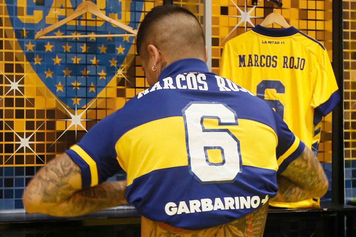 Marcos Rojo fue presentado en Boca: el llamado de Riquelme, el contacto de River, su charla con Verón y una frase para el hincha