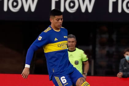 Marcos Rojo, segundo central de Boca