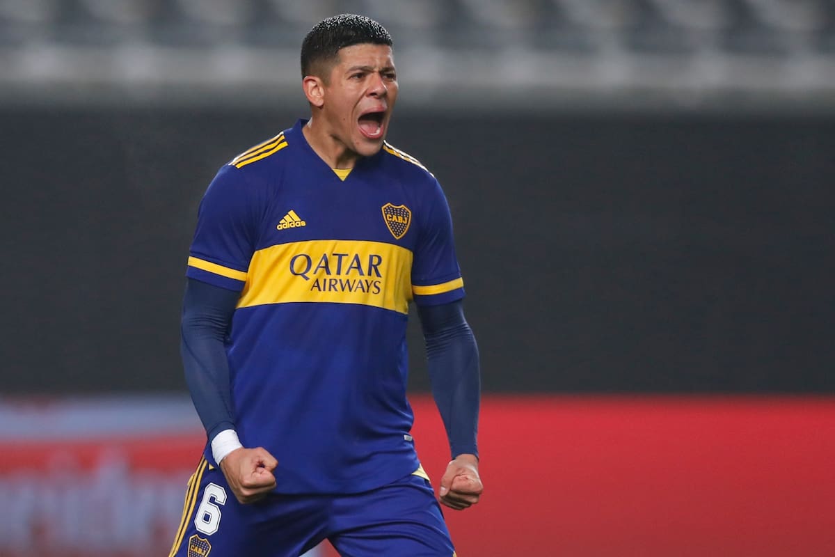 Marcos Rojo, uno de los referentes en los que Boca se apoyará este domingo para ganar en la cancha de River
