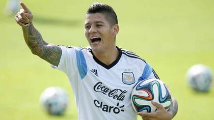 Marcos Rojo vuelve a la selección