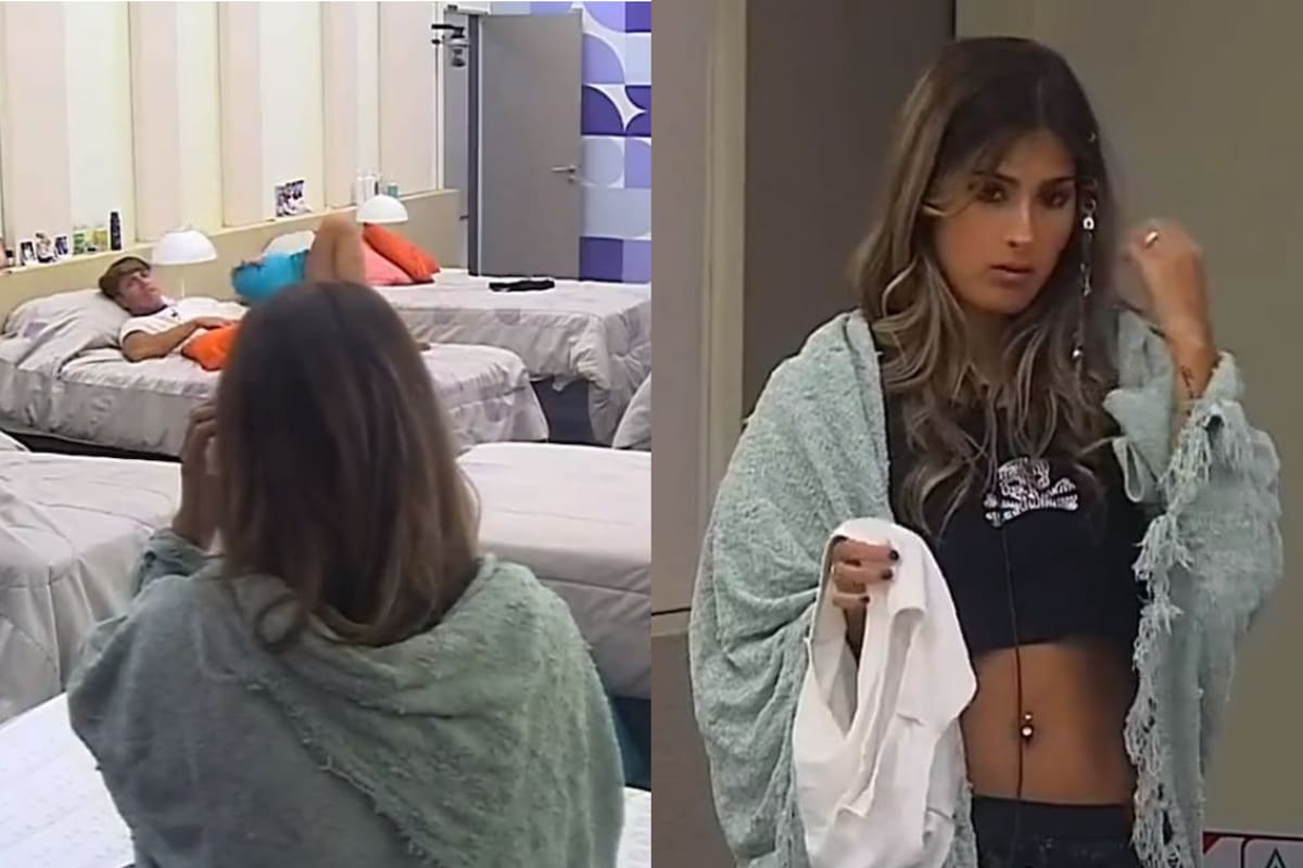 Marcos se quejó del mal olor de Julieta en la casa de Gran Hermano y ella le respondió