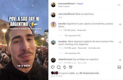 Marcos Wolf es muy popular en las redes sociales