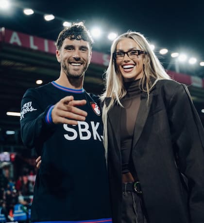 Marcos y Kelci se acompañan mutuamente en sus carreras futbolísticas (Foto: @marcosenesi)
