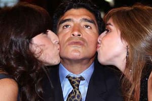 Mardona, mal por su relación con sus hijas Gianinna y Dalma