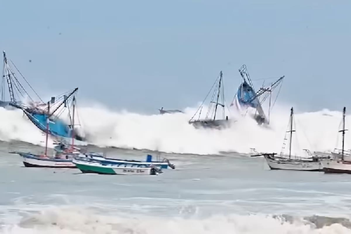 Maretazo en el norte de Perú