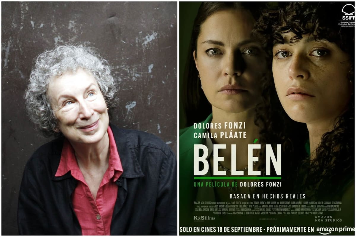 Margaret Atwood y el poster de "Belén", candidata argentina al Oscar
