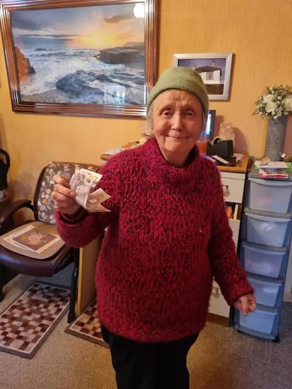 Margaret recibió de vuelta su dinero: el monto superaba los $70 mil argentinos