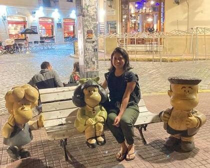 Margaret Toledo en Buenos Aires