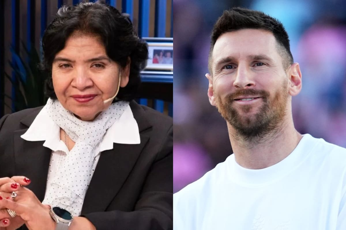 Margarita Barrientos mostró el gesto que tuvo Lionel Messi para con su fundación