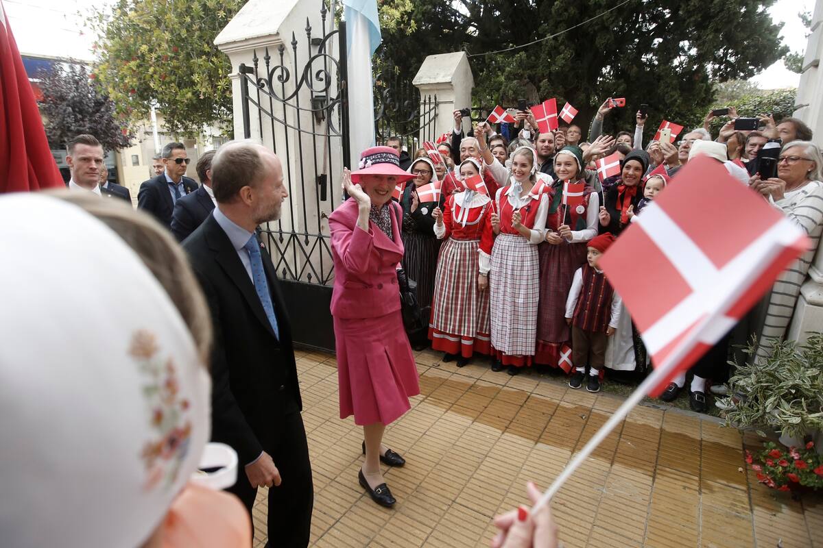 Margarita II se despidió de Argentina con una visita a Tandil