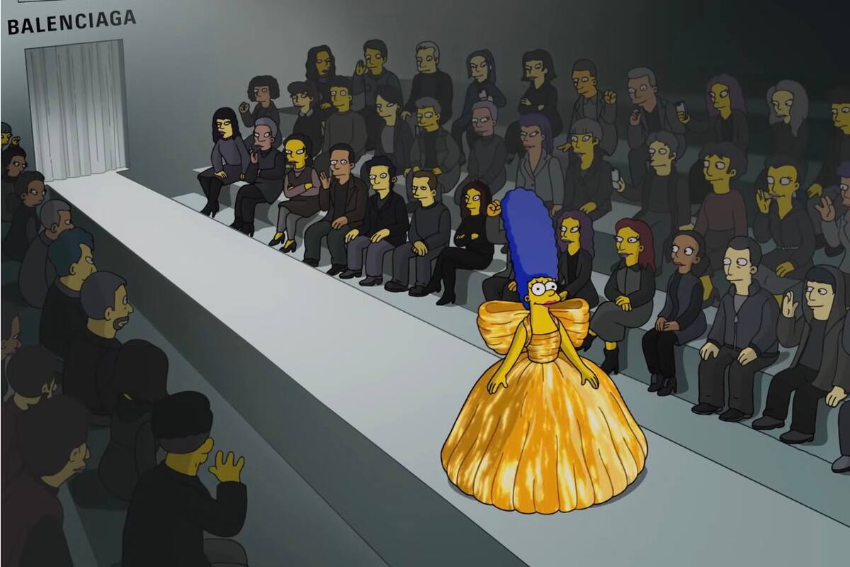 Marge, protagonista del desfile