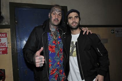 Gonzalo "Patón" Basile junto a Nicolás Furtado