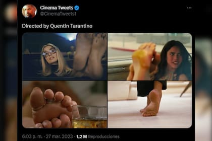 Margot es el centro de atención en las redes sociales (Captura Twitter)