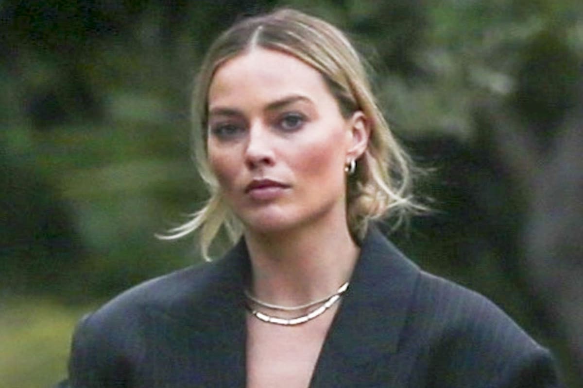Margot Robbie está otra vez de visita en la Argentina