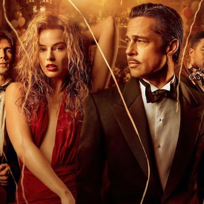 Margot Robbie y Brad Pitt trabajaron juntos por segunda vez en Babylon