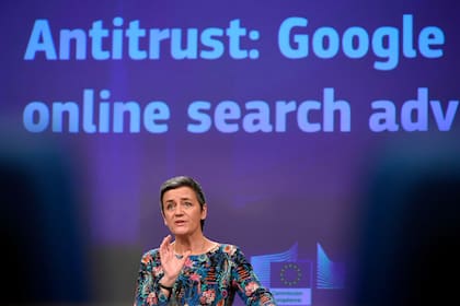 Margrethe Vestager, la comisaria europea de la competencia