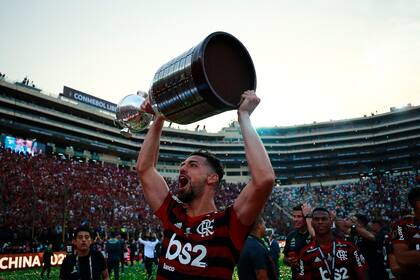 Marí había sido parte del equipo de Flamengo que se consagró campeón de la Copa Libertadores en 2019, venciendo en la final a River en los últimos minutos