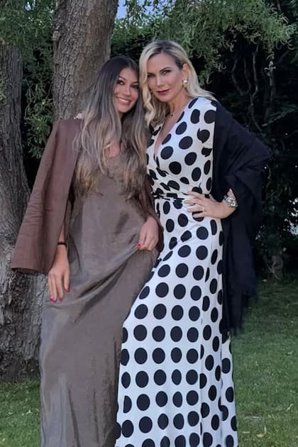 María Albero y su hija Mia, fruto de su matrimonio con el ex futbolista Iván Zamorano.