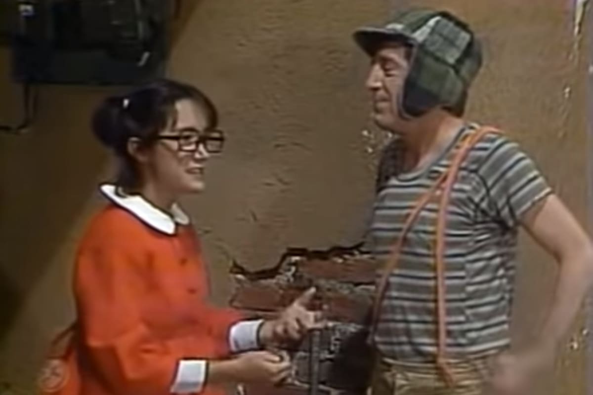María Antonieta de las Nieves se fue de El Chavo del 8 durante un año entero, generando diferentes especulaciones entre los fans del programa (YouTube)