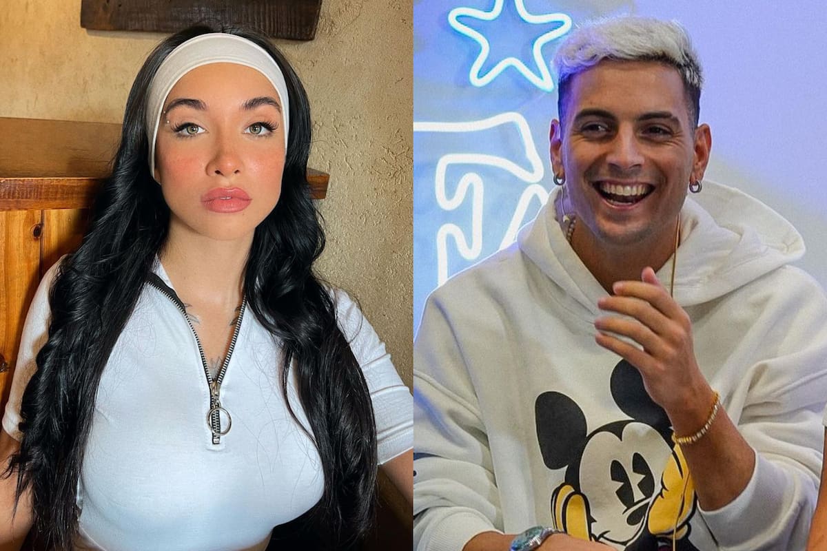 María Becerra apuntó contra Coscu tras un cuestionamiento del streamer (Foto Instagram @mariabecerra / @martinpdisalvo)