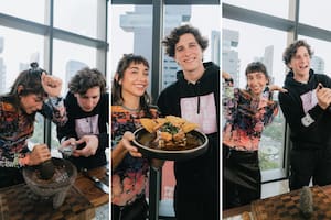 María Becerra cocinó un típico plato peruano