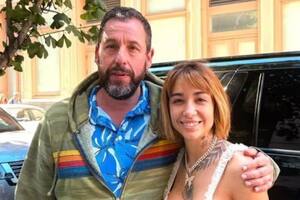 María Becerra se cruzó con Adam Sandler en Nueva York (Foto: Instagram)