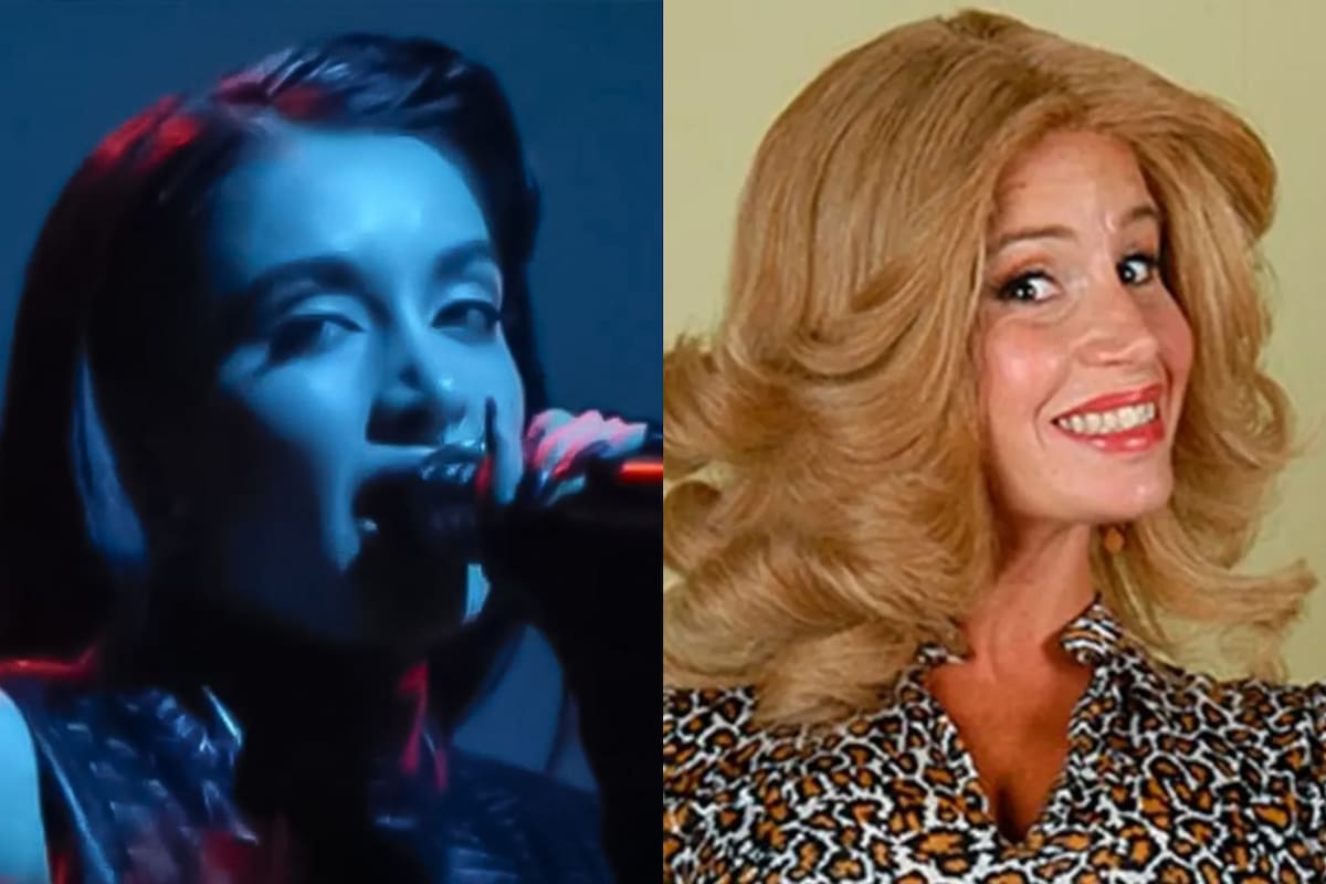 María Becerra se presentó en los Grammy y compararon su interpretación con la figura de Moni Argento