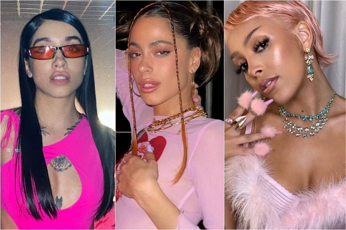 María Becerra, Tini Stoessel y Doja Cat, tres artistas que lograron marcar tendencia en TikTok