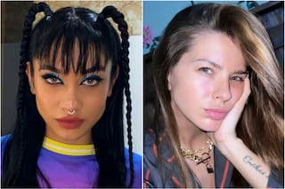 La reacción de María Becerra tras conocerse el supuesto romance entre la China Suárez y Rusherking