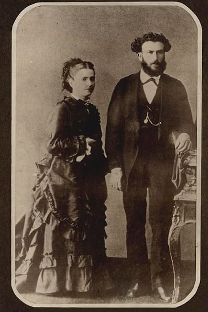 María Behety y José Menéndez.
