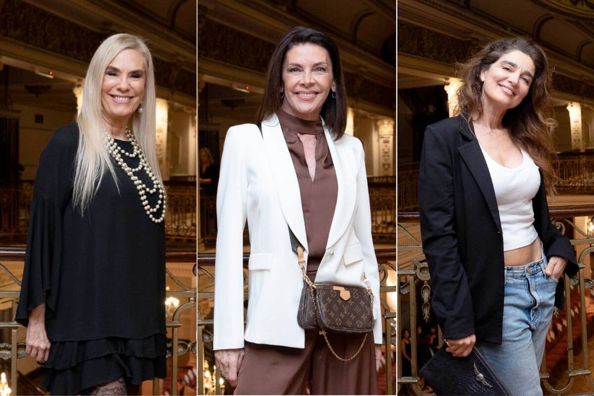 María Belén Aramburu, Fabiana Araujo y Verónica Varano