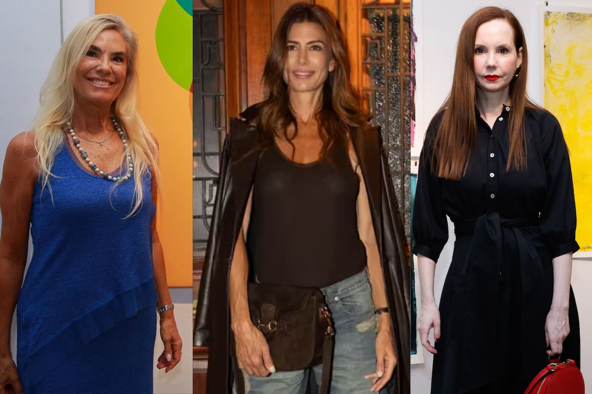 María Belén Aramburu, Juliana Awada y Marina Achával Duhau