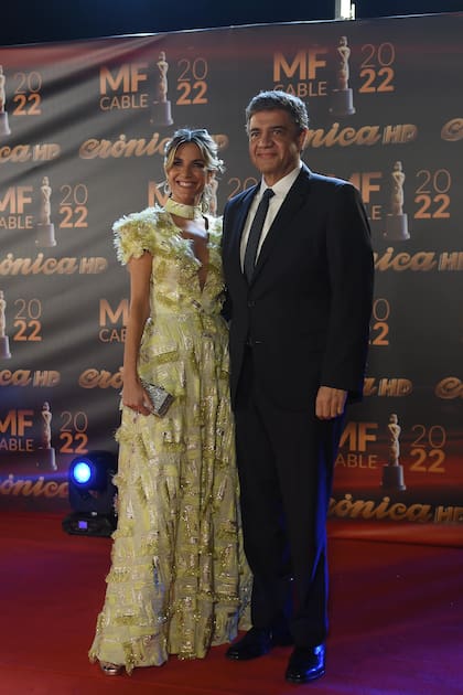 María Belén Ludueña junto a su pareja, Jorge Macri