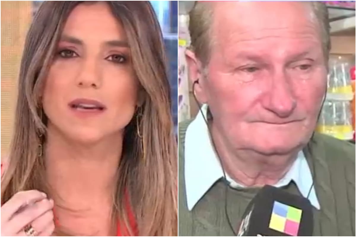 María Belén Ludueña lanzó un exabrupto en diálogo con el padre del kioskero asesinado (Foto: Captura de video)