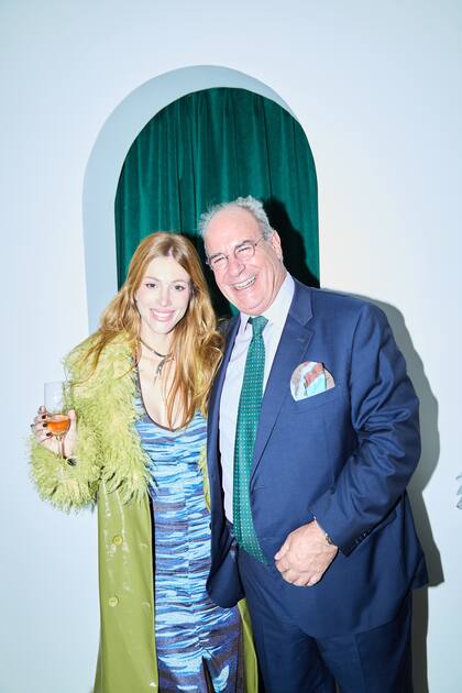 María Campos y Alejandro Quentin, presidente de Elique Group
