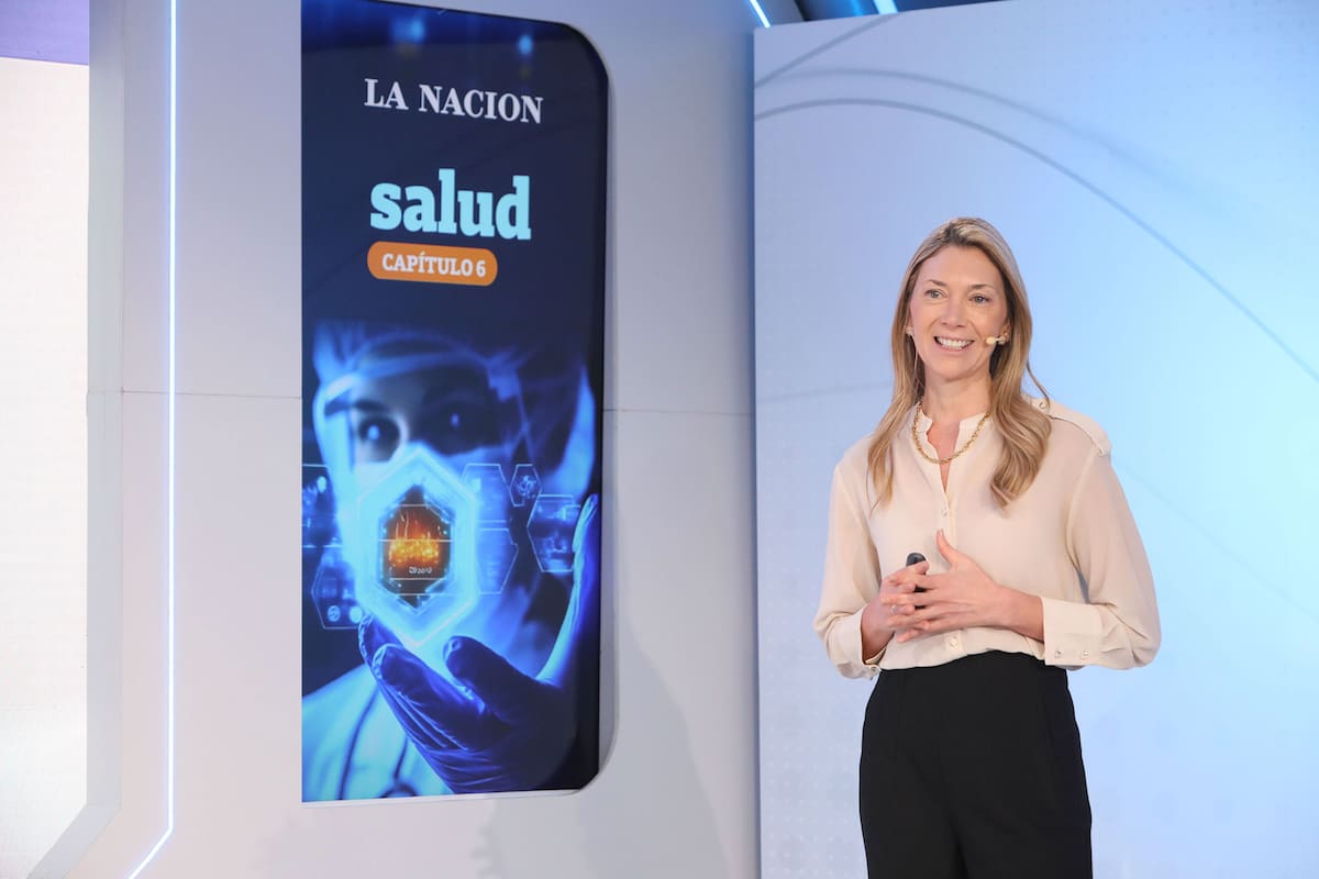 María Cecilia Ponce, licenciada en nutrición especializada en nutrigenética y autora del libro La Edad que Elegimos, durante la sexta edición del Summit de Salud organizado por LA NACION
