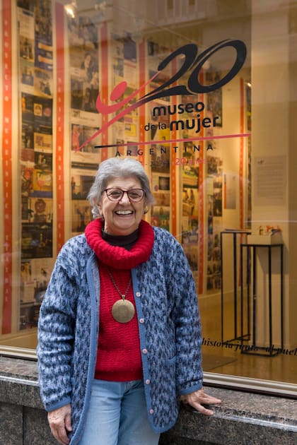María Cillis, Secretaria del Museo de la Mujer Argentina.