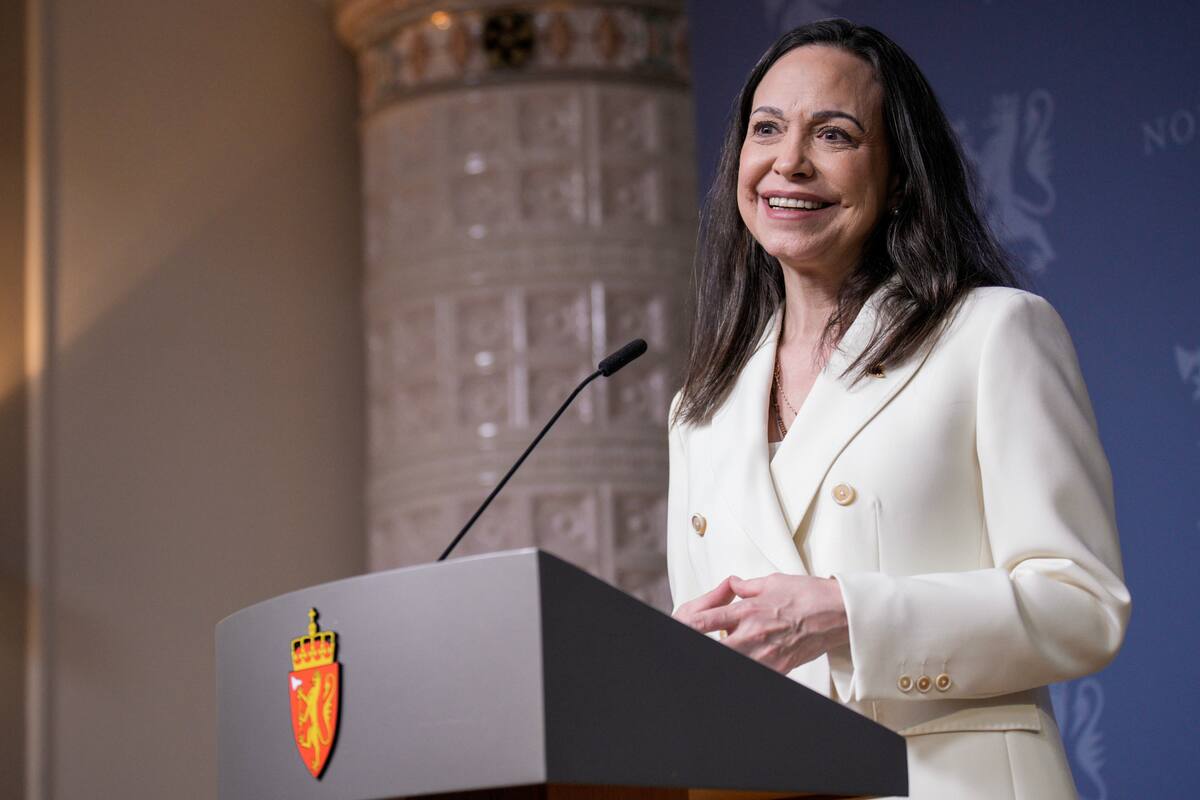 María Corina Machado aseguró en Oslo que hará “todo lo posible” para regresar a Venezuela y poner fin a la “tiranía muy pronto”