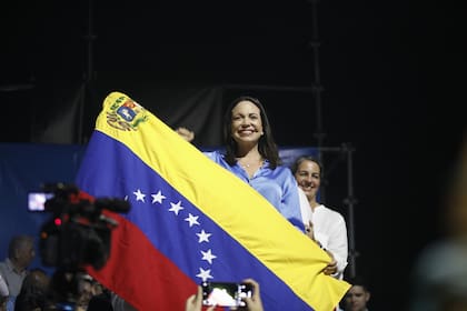 María Corina Machado, la líder de la oposición objetada por el régimen de Maduro