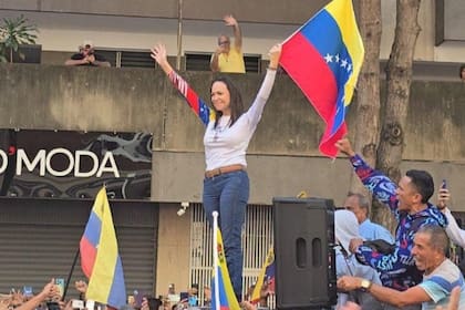 María Corina Machado, una líder que ha dado muestras de su valor y valentía