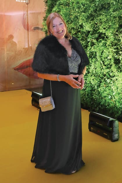 María
Costantini, hermana del
anfitrión