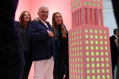 María de Vedia, Edgardo Giménez y María Calcaterra.