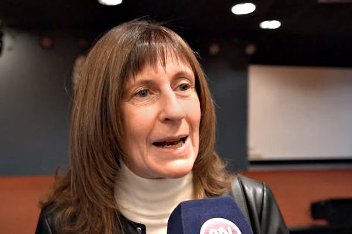 María del Carmen Barros, la gerenta del Banco Nación