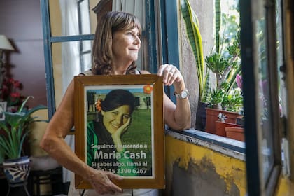 María del Carmen Gallego llegará hoy al Monumental para pedirle a los hinchas que colaboren con la búsqueda de su hija