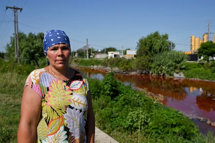 María Ducomls, vecina de Villa Inflamable