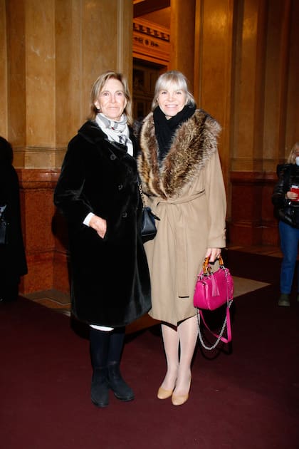 María Elina Frers de Bullrich y Delfina Frers.