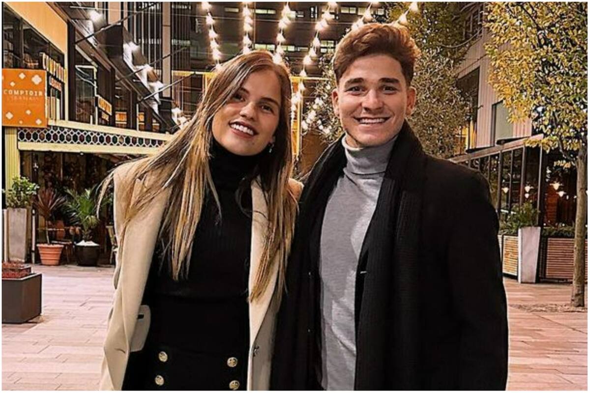 María Emilia Ferrero y Julián Álvarez