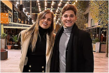 María Emilia Ferrero y Julián Álvarez